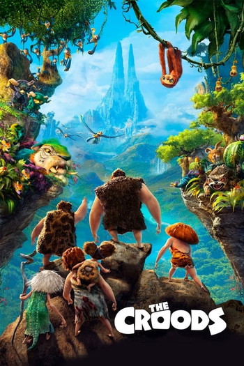 Poster for the movie «The Croods»