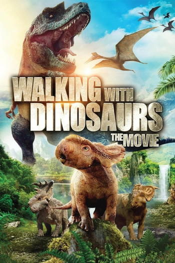 Poster for the movie «Walking with Dinosaurs»