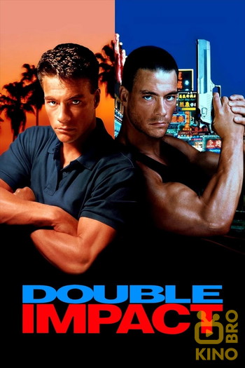 Poster for the movie «Double Impact»