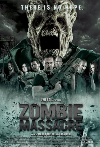 Poster for the movie «Zombie Massacre»