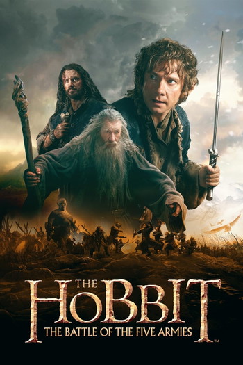 Poster for the movie «The Hobbit: The Battle of the Five Armies»