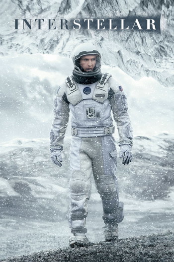 Poster for the movie «Interstellar»