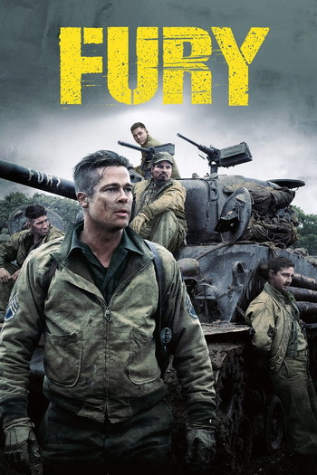 Poster for the movie «Fury»