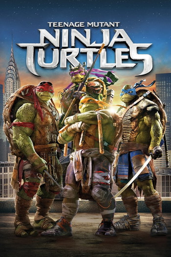 Poster for the movie «Teenage Mutant Ninja Turtles»