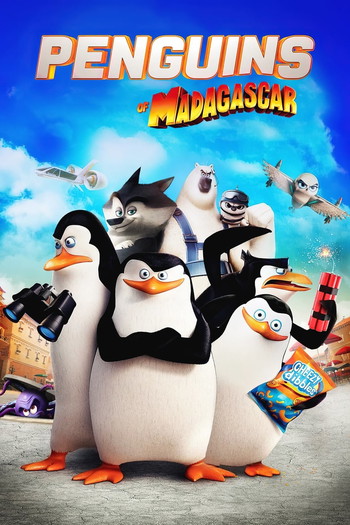 Poster for the movie «Penguins of Madagascar»