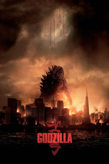 Poster for the movie «Godzilla»