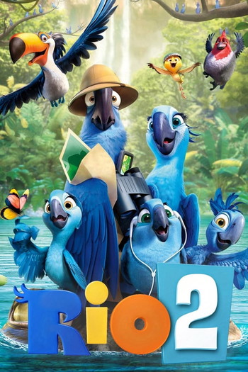 Poster for the movie «Rio 2»