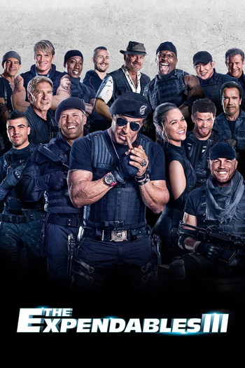 Poster for the movie «The Expendables 3»