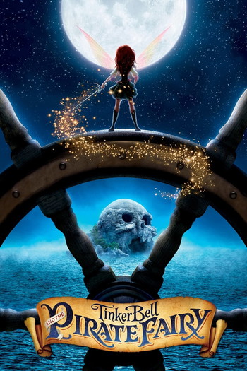 Poster for the movie «Tinker Bell and the Pirate Fairy»