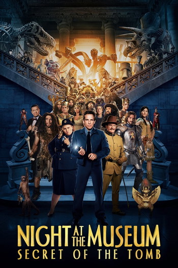 Poster for the movie «Night at the Museum: Secret of the Tomb»