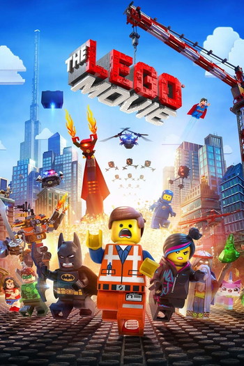 Poster for the movie «The Lego Movie»