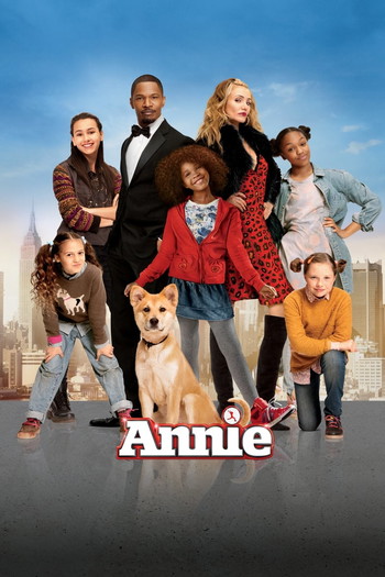 Poster for the movie «Annie»