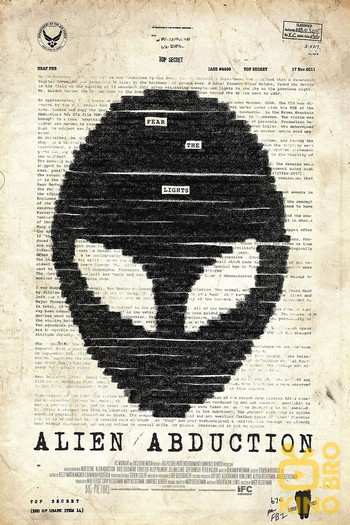 Poster for the movie «Alien Abduction»