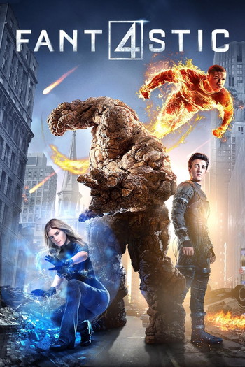 Poster for the movie «Fantastic Four»