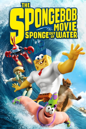 Poster for the movie «The SpongeBob Movie: Sponge Out of Water»