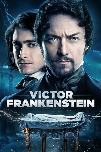 Poster for the movie «Victor Frankenstein»