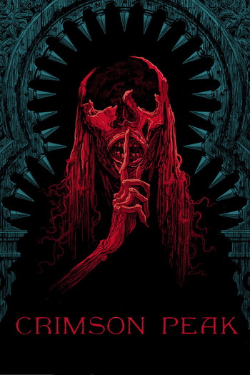 Poster for the movie «Crimson Peak»