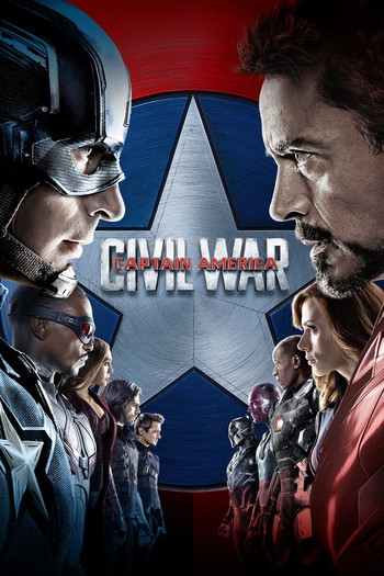 Poster for the movie «Captain America: Civil War»