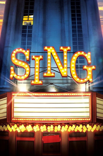 Poster for the movie «Sing»