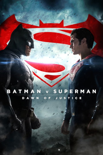 Poster for the movie «Batman v Superman: Dawn of Justice»