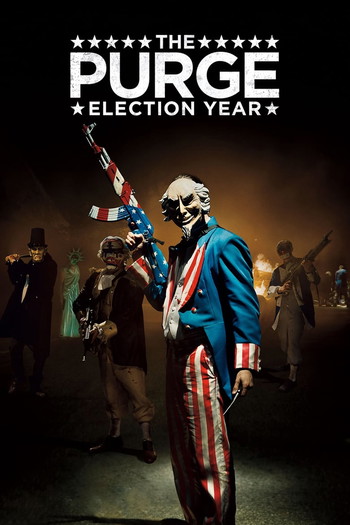 Poster for the movie «The Purge: Election Year»