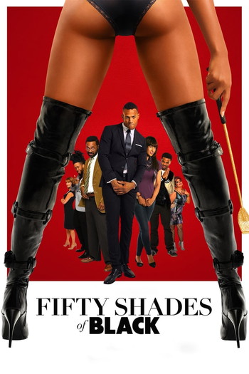 Poster for the movie «Fifty Shades of Black»