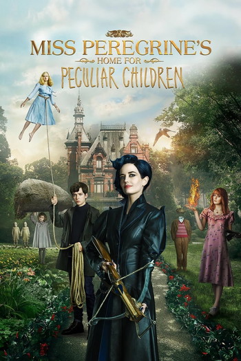 Poster for the movie «Miss Peregrine's Home for Peculiar Children»