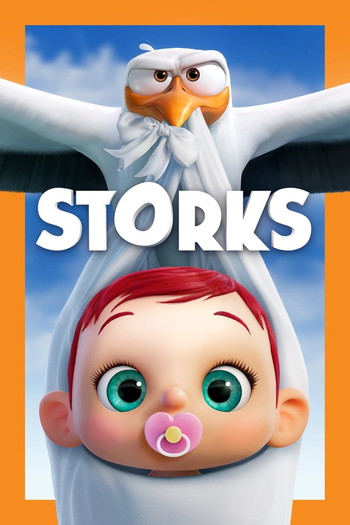 Poster for the movie «Storks»