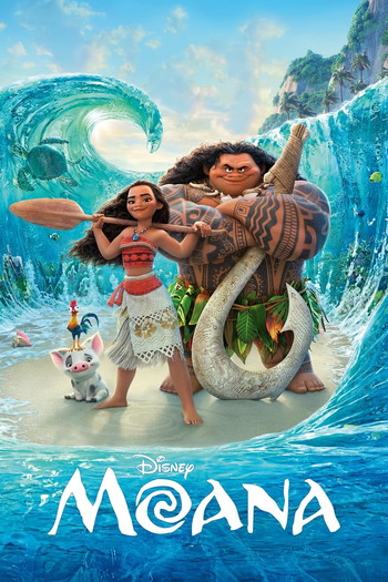 Poster for the movie «Moana»