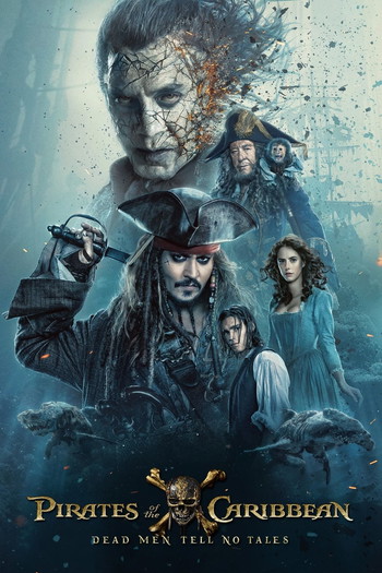 Poster for the movie «Pirates of the Caribbean: Dead Men Tell No Tales»