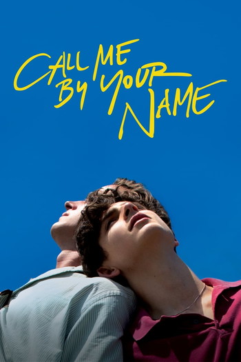 Poster for the movie «Call Me by Your Name»