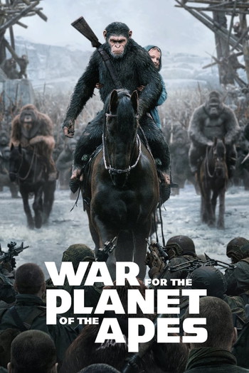 Poster for the movie «War for the Planet of the Apes»