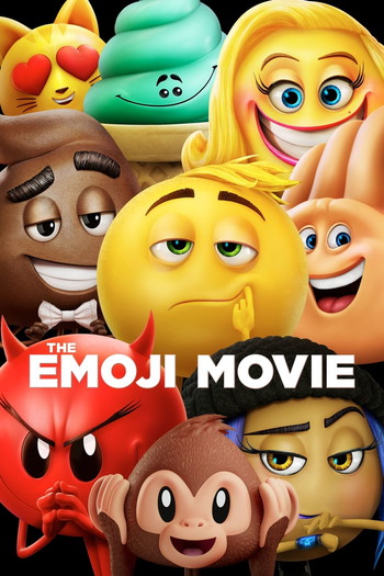 Poster for the movie «The Emoji Movie»