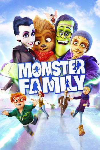 Poster for the movie «Monster Family»