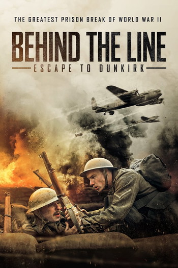 Poster for the movie «Behind the Line: Escape to Dunkirk»