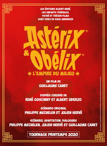 Постер к фильму «Astérix & Obélix : L'Empire du Milieu»