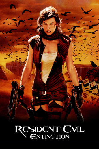 Poster for the movie «Resident Evil: Extinction»