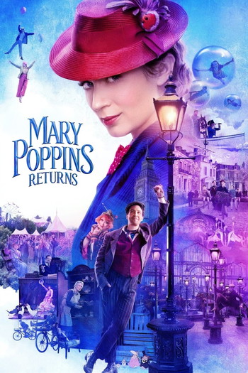 Poster for the movie «Mary Poppins Returns»