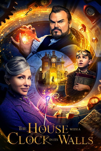 Poster for the movie «The House with a Clock in Its Walls»