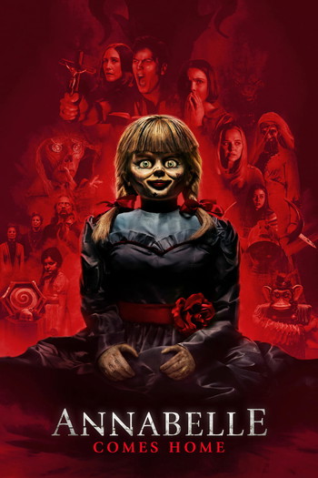 Poster for the movie «Annabelle Comes Home»