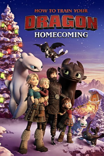 Poster for the movie «How to Train Your Dragon: Homecoming»