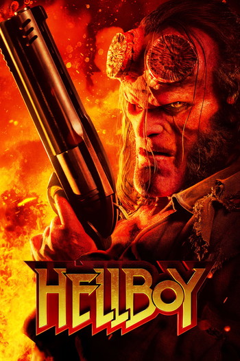 Poster for the movie «Hellboy»