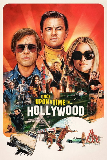 Poster for the movie «Once Upon a Time… in Hollywood»