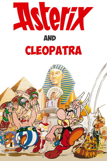 Poster for the movie «Asterix and Cleopatra»