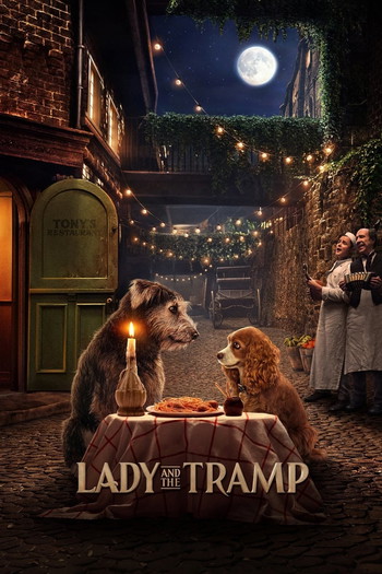 Poster for the movie «Lady and the Tramp»