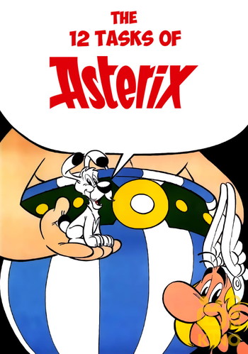 Poster for the movie «The Twelve Tasks of Asterix»