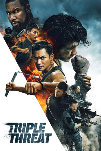 Poster for the movie «Triple Threat»