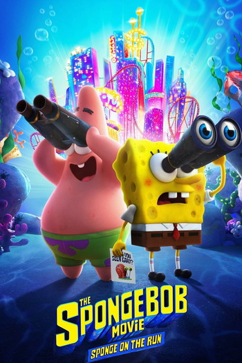 Poster for the movie «The SpongeBob Movie: Sponge on the Run»