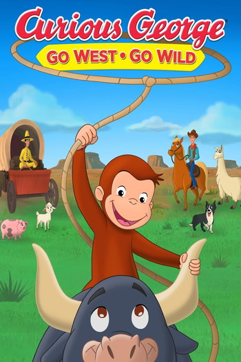 Постер до фільму «Curious George: Go West, Go Wild»