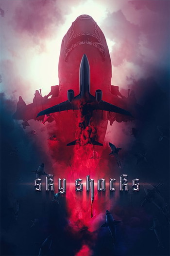 Poster for the movie «Sky Sharks»